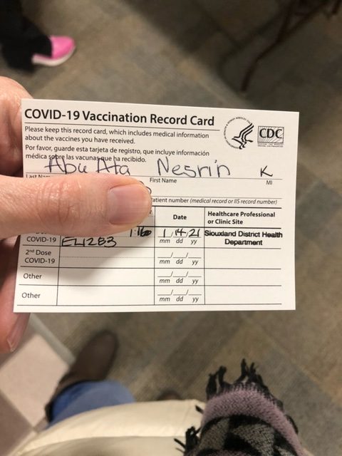 Behind the Scene of Getting the COVID Vaccine
